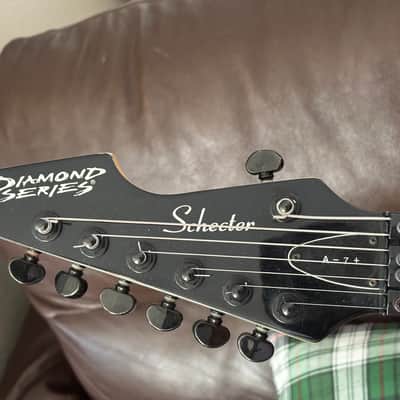 Schecter A-7+ Plus Electric Guitar Black image 13