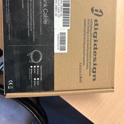 Avid / Digidesign DigiLink 25 foot  - Black Sealed New image 3
