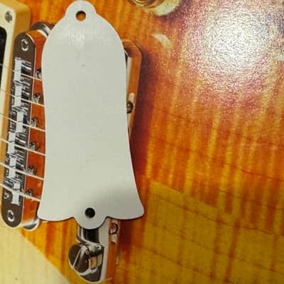 Gibson Gibson 80's NOS Truss Rod Cover 1980's - Black/White 1980's - Black/White image 2