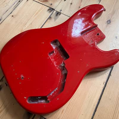 Sunn Mustang Precision Bass Guitar Body Solid India 1980s image 2