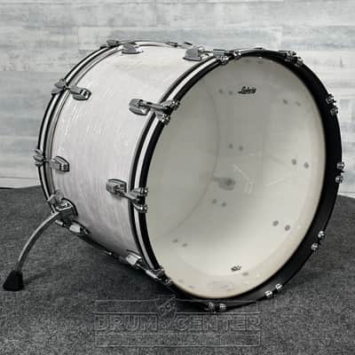 Ludwig Classic Maple "Super 70s"  Bass Drum 22x16 70s White Marine Pearl - DCP Exclusive! image 2