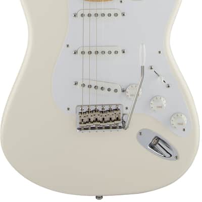 Fender Jimmie Vaughan Tex-Mex Strat MP Olympic Whitew/bag image 2