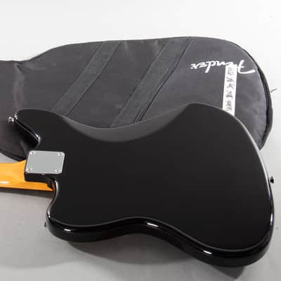 2022 Fender Japan FSR Traditional 60s Jaguar – Black w/ Gold Anodized Guard (Ishibashi Exclusive) image 7