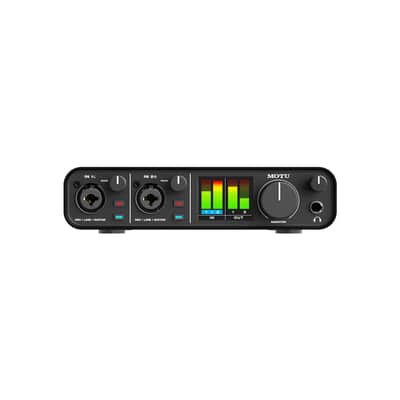 MOTU M2 USB-C Audio Interface 2019 - Present - Black image 2