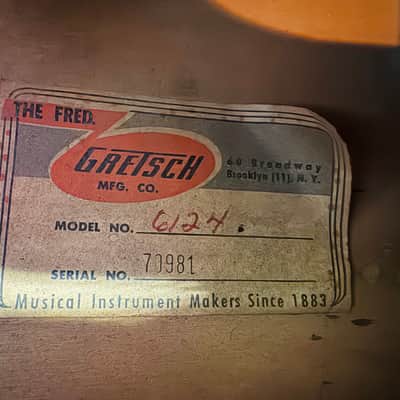 Gretsch 6124 Anniversary Model 1964 image 8
