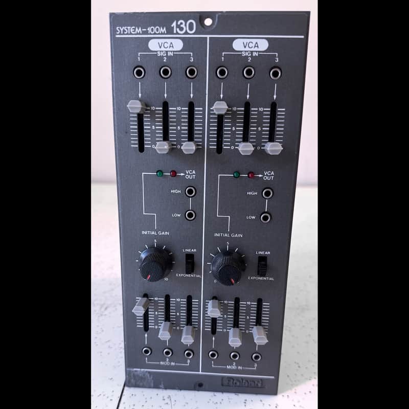 Roland System 100M Dual VCA Module 130 - 1980 image 1