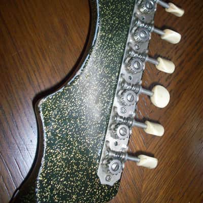 Magnatone Starstream X-5 Zephyr 1964 - 1966 - Black Sparkle image 12
