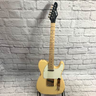 Slick SL51 T Style Electric Guitar Cream Finish image 4