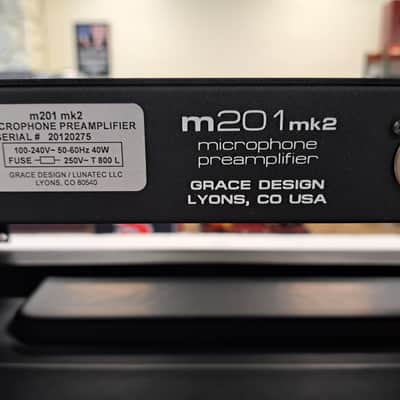 Grace Design m201mk2 2-Channel Microphone Preamp in Gator Pro Series Case image 6