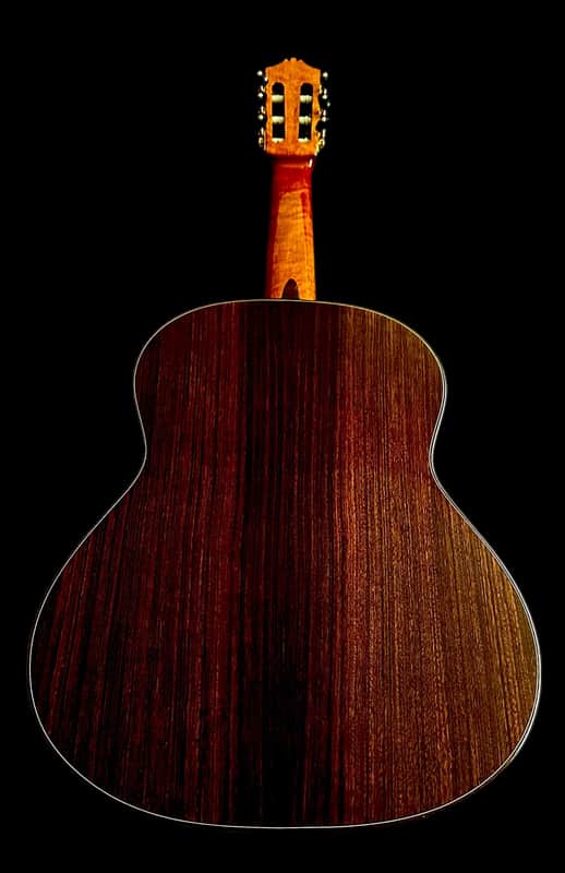 Lazarides Flamenca Negra Concert Guitar-Spruce/Indian Rosewood image 1