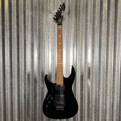ESP LTD KH-202 Kirk Hammett Signature Gloss Black Left Hand  Guitar LKH202LH #0450 Used image 2