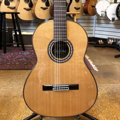 Cordoba C9 Parlor Canadian Cedar/Mahogany 7/8 size Nylon String Acoustic w/Hard Case image 1