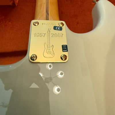 NOS Fender 50th Anniversary American Vintage '57 Stratocaster 2007 - Mary Kaye -- 6lb 13oz! image 11