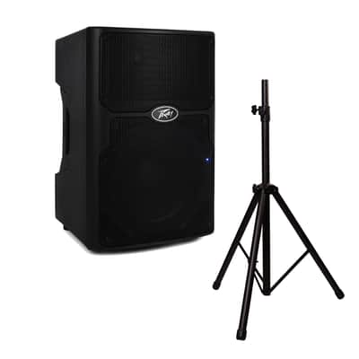 Peavey PVXP15 DSP 15 inch Powered Speaker 800W 15" Powered Speaker with 1.4" Compression Driver,+ Free Mr. Dj Speaker Stand image 1