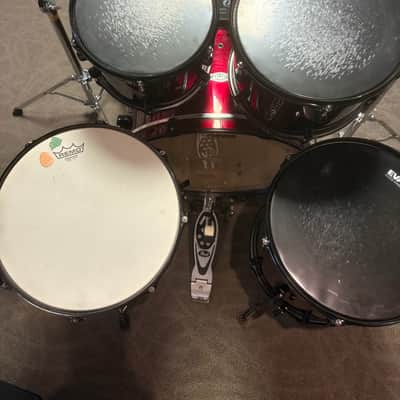 Pearl Forum 5-Piece Drum Set w/Hardware - Wine Red (Used) image 6