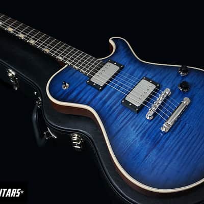 Knaggs Guitars Tier 2 Steve Stevens SSC in Ocean Blue w/ Bare Knuckle Pickups image 4