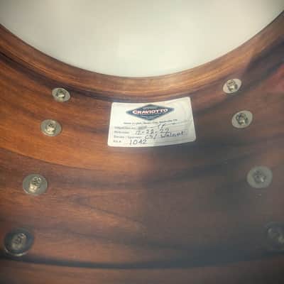 Craviotto Walnut with Cherry Inlay 4 Piece Shell Pack image 15
