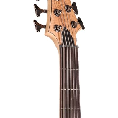 ESP LTD B206SM 6 String Electric Bass Guitar Natural Satin image 4