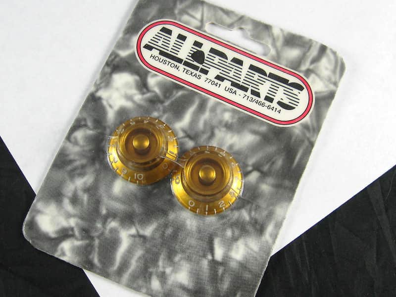 Allparts Bell Knobs for Split Shaft Pots (2) image 1
