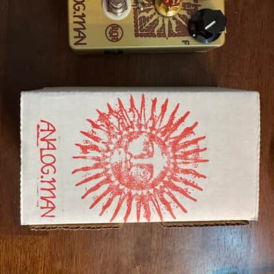 Analogman Sun Face RCA Germanium Fuzz with Sun Dial Knob 2018 - Gold image 3