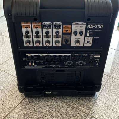 Roland BA-330 Stereo Portable Amplifier / Portable PA System Guitar Amp Mint Condition image 8