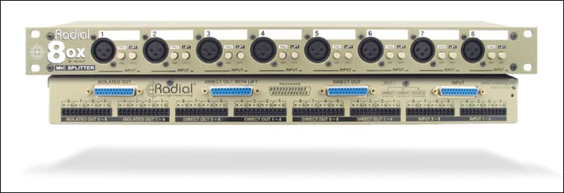 Radial OX8-R 8-Channel Mic Splitter image 1