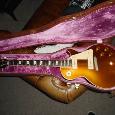 Gibson Custom Shop Historic Select 1954 Les Paul Reissue ( Aged Goldtop and Dark Back by Protocasters Josh Grove) image 9