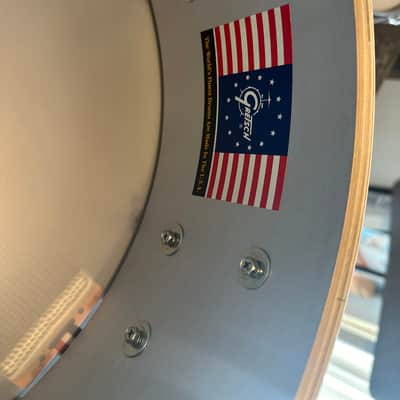 Gretsch USA Custom Renown 14x5 Snare Drum- White Marine Pearl image 5