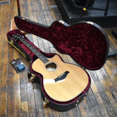 Taylor Custom Catch #8 C14CE Grand Auditorium Sitka Spruce/Flamed Maple Acoustic-Electric Guitar 2024 Lilac Wine w/Hard Case image 9