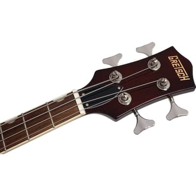 Gretsch Streamliner Jet Club Short-scale Electric Bass Guitar - Havana Burst image 6