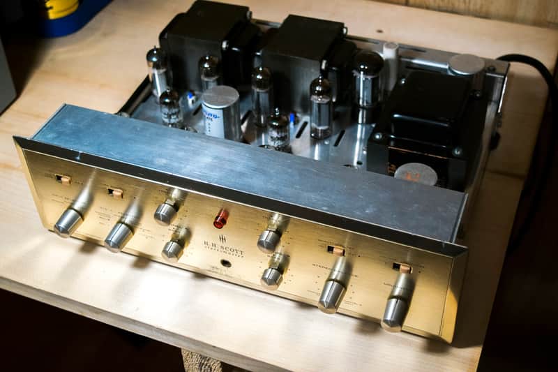 Vintage 1963 H. H. Scott 222C "Stereomaster" Stereo Tube Hi-Fi Phono Amp - fully restored! image 1