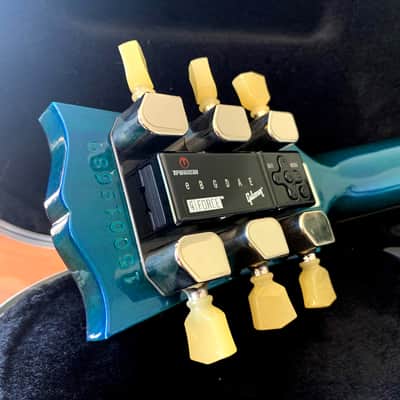 WOW! Rare Book Matched 2015 Gibson Les Paul Standard Premium Quilt Ocean Water Candy AAA Hand Selected Abalone Inlays VIDEO! image 16