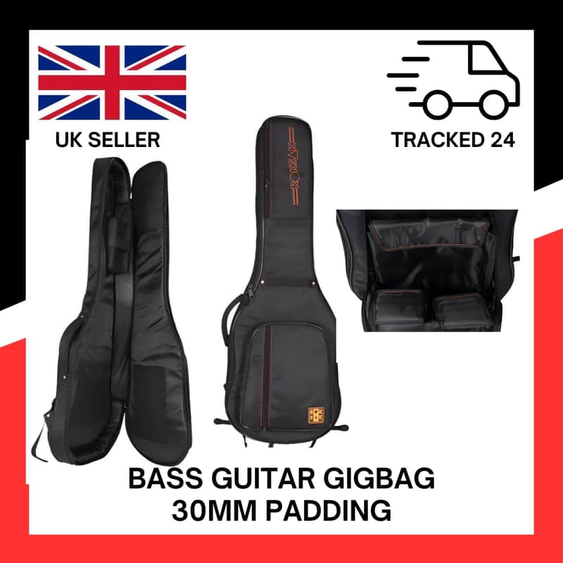 Rok Sak G30D Pro Series Bass Guitar Gig Bag image 1