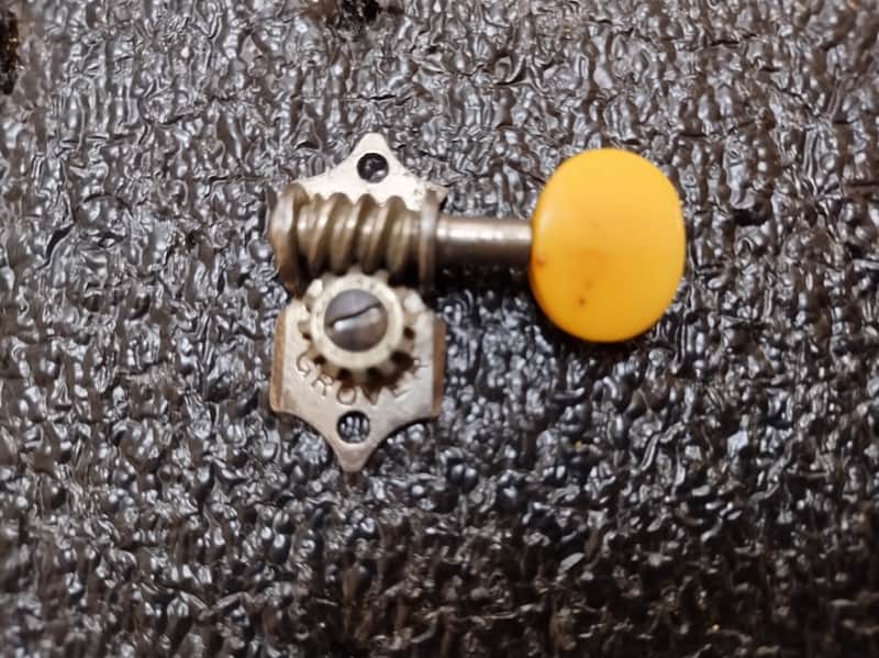 Vintage 1930's Grover Guitar Tuner - 3/Side - Bass Side image 1