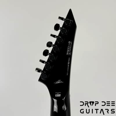 ESP LTD Jack Simmons JS-7 Baritone 7-String Electric Guitar w/ Case - Black image 15