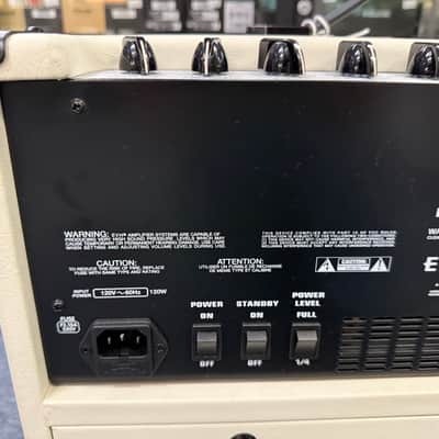 EVH 5150 Iconic Series 2-Channel 15-Watt 1x10" Guitar Combo 2023 - Present - Ivory w/ft sw + manual image 15