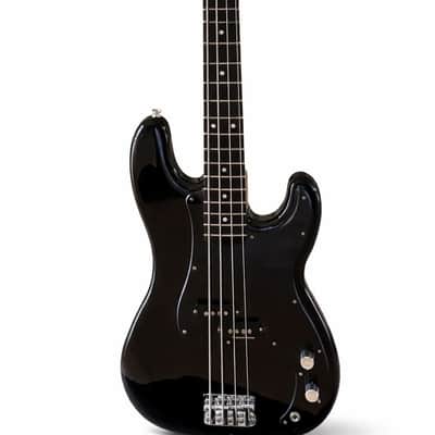 Fender Precision Bass Limited-Edition Ebony Fingerboard Black 2021 - Glossy Black image 1