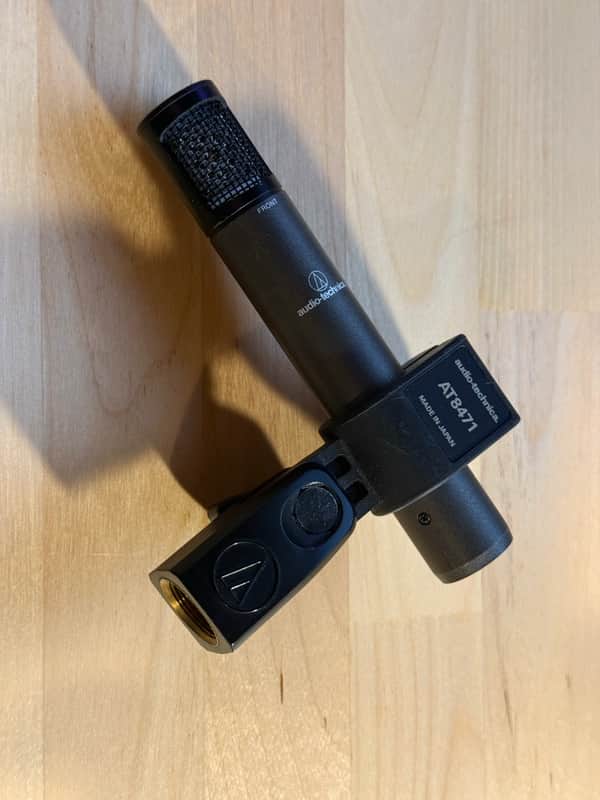 Audio-Technica ATM450 Side-Address Cardioid Condenser Mic 2010s - Black image 1