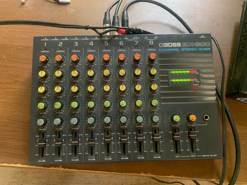 Boss BX-800 8-Channel Stereo Mixer 1980s image 1