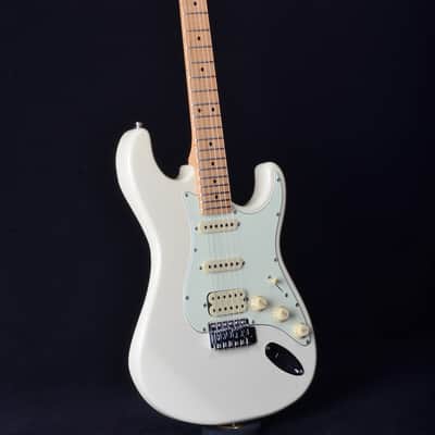 Tagima TG-540  - Olympic White with Antique White Pickguard image 2
