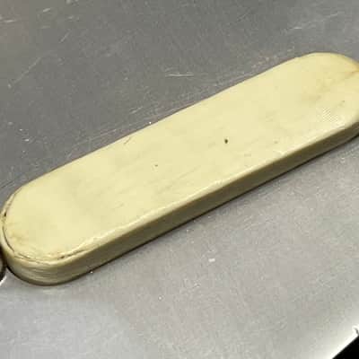 1958 Fender Musicmaster Loaded Pickguard Original Pots Pickup Cover Jack Pickguard Vintage Pre CBS image 17