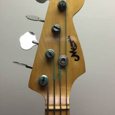 Memphis  p bass  1970s Aged Natural Gloss image 3