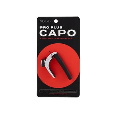 D'Addario Planet Waves Silver Pro Plus Capo With FlexFit Technology - PW-CP-19S image 5