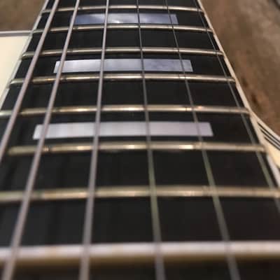 2010 Gibson Custom Shop Paul Custom in Aged White & original hard shell case Les image 14