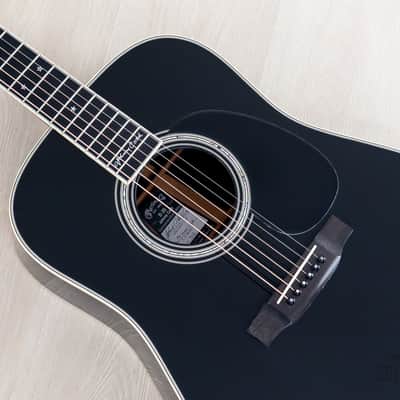 2010 Martin Johnny Cash Commemorative Edition D-35 Black, Near-Mint w/ Case & Hangtags image 9