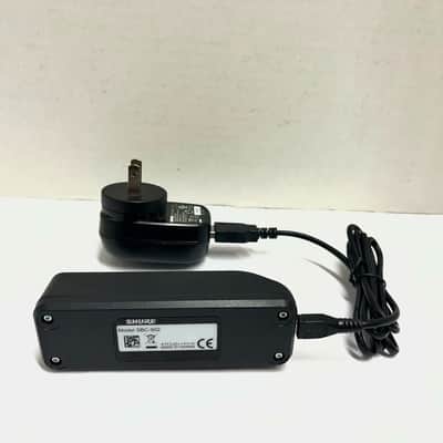 Shure SBC10-902 Single Sled Dock Docking Station Charger with Wall Charger Cable Power Supply for SB902 Rechargeable Battery GLX-D GLXD1 Wireless Systems Helps save the charging port on your transmitter. image 7