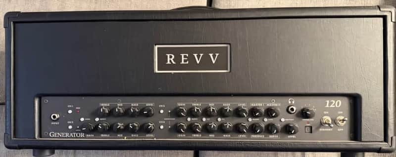 REVV Generator 120 MKIII 4-Channel 120-Watt Guitar Amp Head 2020 - Present - Black image 1