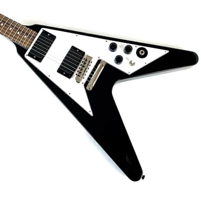 Epiphone Flying V ’79 Kirk Hammett Signature 2023 Ebony image 8