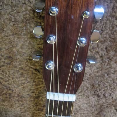 Sigma Martin DM-3M Acoustic Guitar 1980's Natural Mahogany image 5