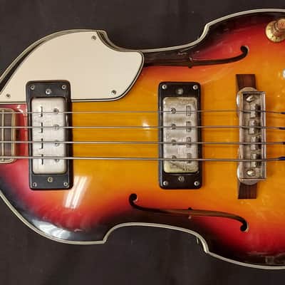 Aria Diamond violin bass 1960's MIJ image 2